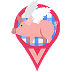 Flying Pig Bacon Icon