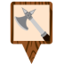 Battle Axe Munzee Icon
