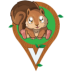 Squirrel Virtual Icon