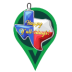 State Shaped Ornament Icon 