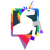 The Rainbow Unicorn Icon