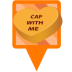 Candy Heart Orange Icon