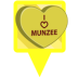 Candy Heart Yellow Icon