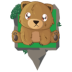 Bear Physical Icon