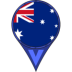 Australisches Global Grub Icon 