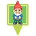 Garden Gnome Physical Icon